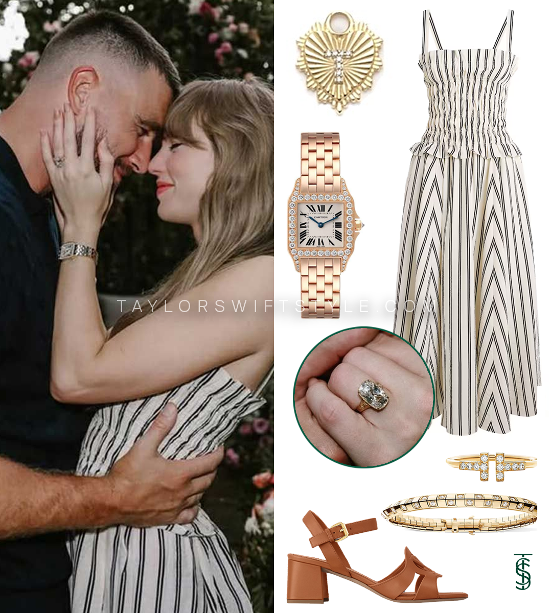Announcing her engagement — Taylor Swift Style